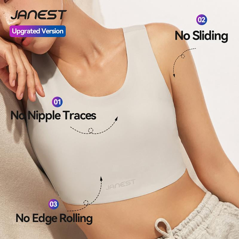 Seamless Padded Sports Bra Women'S Wireless Yoga Bra