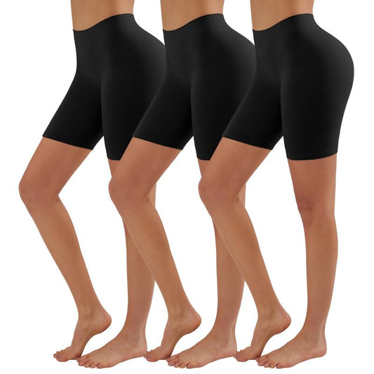 BESTENA 2025 New Women'S Yoga Pants, Skin-Friendly Three-Piece Set, Seamless Tight Shorts, Tummy Control, High-Cut, Leggings Activewear,Fitness