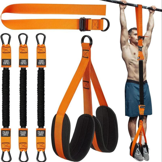 Pull up Assist Band, 1 Set Adjustable Weight Knee Support Strength Training, Strength Training Equipment for Home Gym Workout, Stretch Rope, Workout Equipment